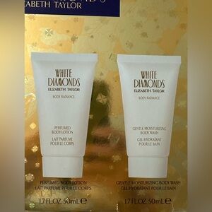 Elizabeth Taylor White Diamonds Gentle Moisturizing Body Wash & Lotion Set